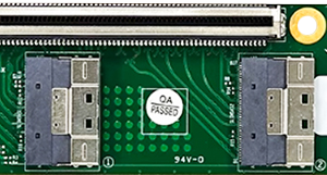 PCIe 5.0 X16 to 2*MCIO 8X Riser Cable GPU Riser