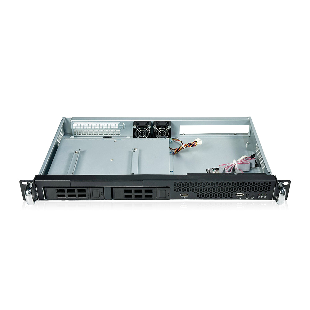 LX-1U250A Rack-Mounted Server Chassis, 19 " Industrial Grade Industrial ITX Chassis - Image 4