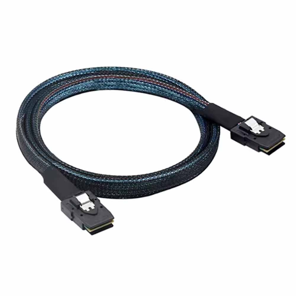 SFF8087 to SFF8087 Right-Angle Data Cable