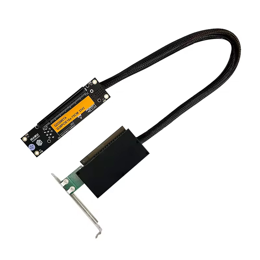 PCIe 5.0 X16 Male PCIe X16 Female Adapter - Image 2