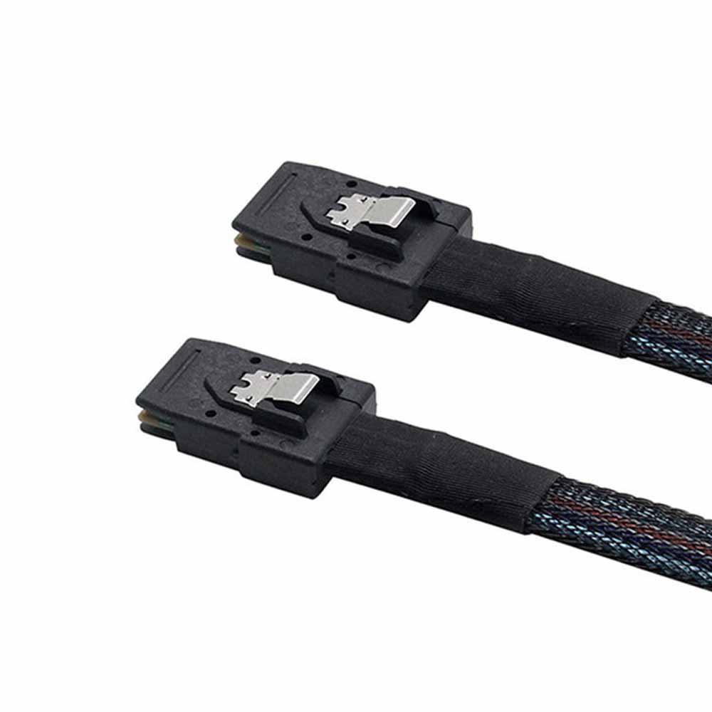 SFF8087 to SFF8087 Right-Angle Data Cable - Image 2