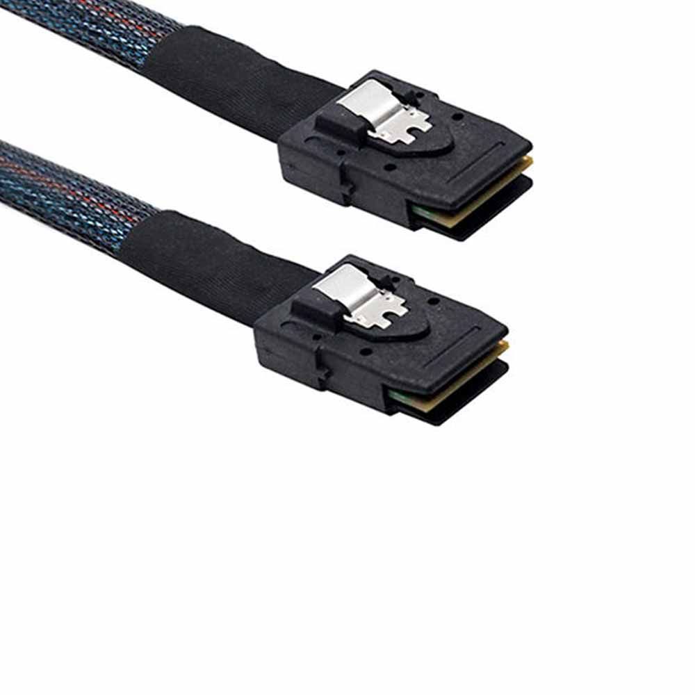 SFF8087 to SFF8087 Right-Angle Data Cable - Image 3