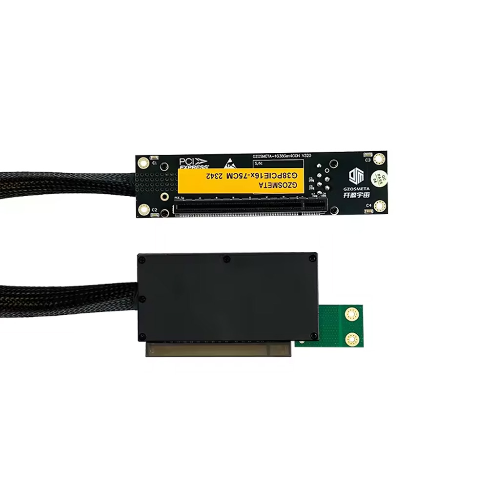 PCIe 5.0 X16 Male PCIe X16 Female Adapter - Image 5